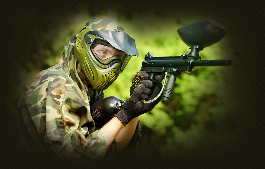 Paintballing